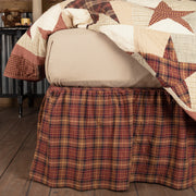 Abilene Star Queen Bed Skirt 60x80x16