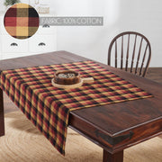 Heritage Farms Primitive Check Table Topper 40x40