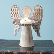 Tin Angel Tealight Holder