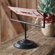 Naughty Nice Rotating Tabletop Sign