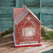 Gingerbread House Luminary