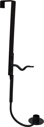 Adjustable Wreath Hanger with Candle Holder