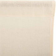 Tobacco Cloth Natural Valance Fringed 16x60