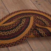 Heritage Farms Star and Pip Jute Rug Oval w/ Pad 20x30