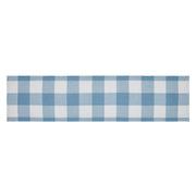 Annie Buffalo Check Blue Runner 12x48