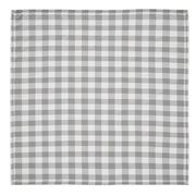 Annie Buffalo Check Grey Table Topper 40x40