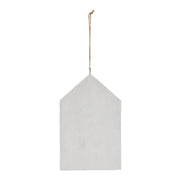 Farmhouse Christmas Wreath Hanging Ornament 7x4x0.5