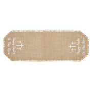 Celebrate Grace Jute Burlap Happy Easter Runner 8x24