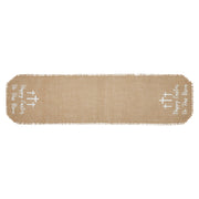 Celebrate Grace Jute Burlap Happy Easter Runner 12x48