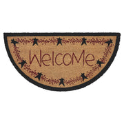Pip Vinestar Coir Welcome Rug Half Circle 16.5x33