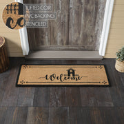 Saltbox Coir Welcome Rug Rect 17x48