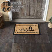 Saltbox Coir Welcome Rug Rect 20x30