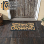 Willow Trees Coir Rug Rect 17x36