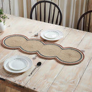 Red White Blue Ric Rac Runner 12x36