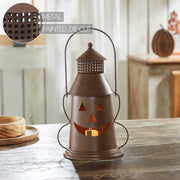 Halloween Lantern Tealight Holder Bronze 12x8x6