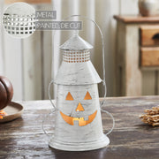 Halloween Lantern Tealight Holder Antique White 12x8x6