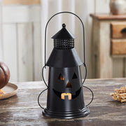 Halloween Lantern Tealight Holder Black 12x8x6