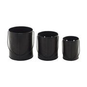 Jack-O-Lantern Bucket Set of 3 - 5/6/7 inch