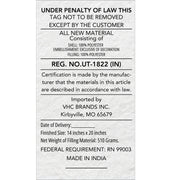 White Christmas Silver and Gold Embroidered Pillow with Beads 14x20