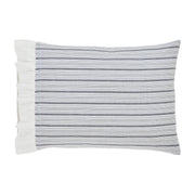 Sawyer Mill Black Ruffled Standard Pillow Case Set 21x26+4 Bundle (2-Pillow Case Sets)