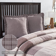 Florette California King Quilt 130Wx115L 3pc Bundle (Quilt, Euro Shams)