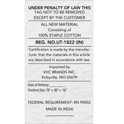 Dorset Navy Floral King Quilt 105Wx95L 8pc Bundle (Quilt, Bed Skirt, Pillow Cases, Shams, Euro Shams)