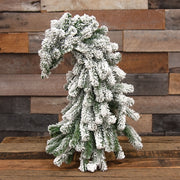 Bendable Flocked Alpine Tree with Burlap Base - 24"