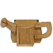 Rustic Wood Watering Can Planter  (2 Count Assortment)