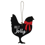 Christmas on the Farm Wooden Ornaments (Set of 6)