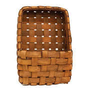 Brown Tobacco Wall Pocket Baskets (Set of 2)