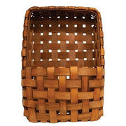 Brown Tobacco Wall Pocket Baskets (Set of 2)
