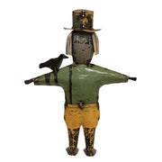 Vintage Metal Standing Hank Scarecrow