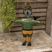 Vintage Metal Standing Hank Scarecrow