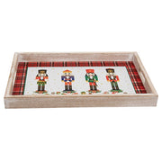 Nutcrackers on Parade Wooden Tray