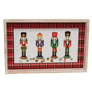 Nutcrackers on Parade Wooden Tray
