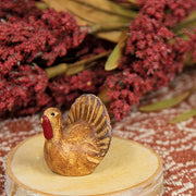 Resin Turkeys in Crate (Set of 6)