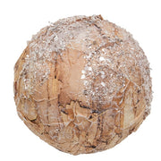 Sparkle Birch Ball Ornament - 4"