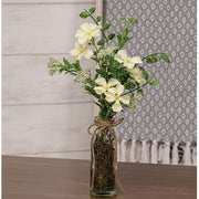 Heavenly Blossoms Pick in Glass Vase