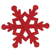 Festive Winter Snowflake Bowl Filler - 1.5"