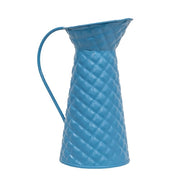 Diamond Pattern Embossed Mini Water Pitcher - 6"H  (4 Count Assortment)