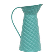 Diamond Pattern Embossed Mini Water Pitcher - 6"H  (4 Count Assortment)