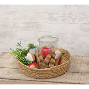 Little Wooden Hearts in Glass Jar (Set of 21)