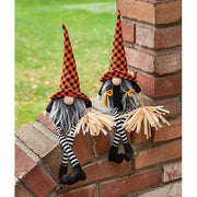 Dangle Leg Halloween Gnome  (2 Count Assortment)