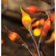 Fall Leaves Silicone Teeny Lights - 20ct