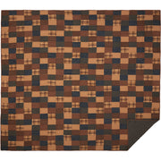 Patriotic Patch Luxury King Quilt 120Wx105L