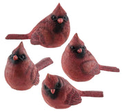 Small Resin Cardinal  (4 Count Assortment)