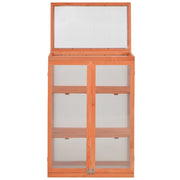 Greenhouse Wooden Wood and Polycarbonate board 29.5x18.5x42.9 in