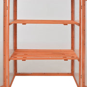 Greenhouse Wooden Wood and Polycarbonate board 29.5x18.5x42.9 in