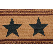 Potomac Jute Stair Tread Stencil Stars Rect Latex 8.5x27