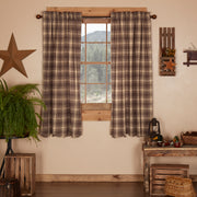 Dawson Star Scalloped Short Panel Set of 2 63x36